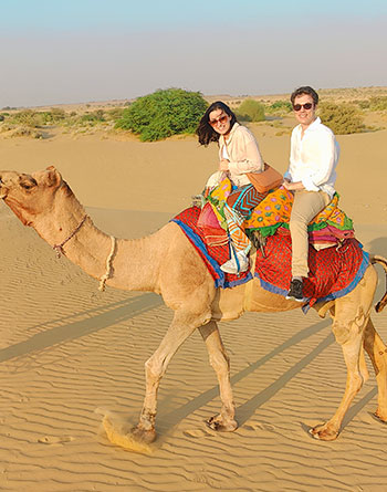 Camel Safari in non Touristic Area